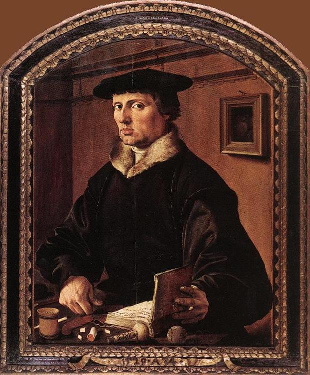 Maerten van heemskerck Portrait of Pieter Bicker Gerritsz. Sweden oil painting art